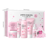 Cherry Blossom 8-piece Facial Skin Care Gift Box