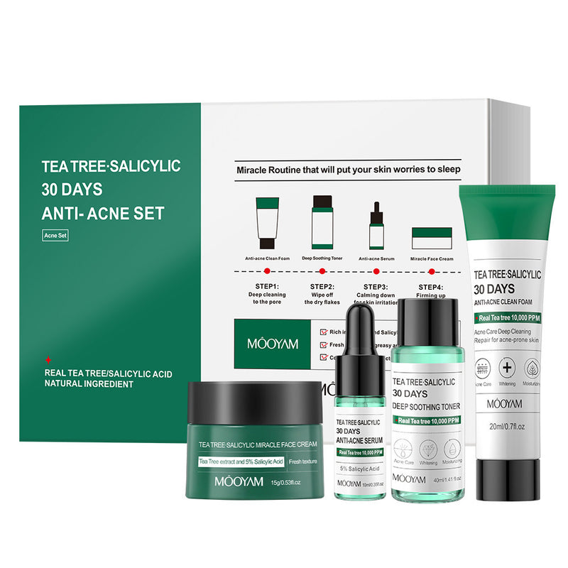 Tea Tree Acne Removing Box Skin Care Set