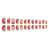 24-piece Transparent Nail Patch Box