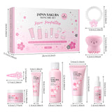 Cherry Blossom 8-piece Facial Skin Care Gift Box