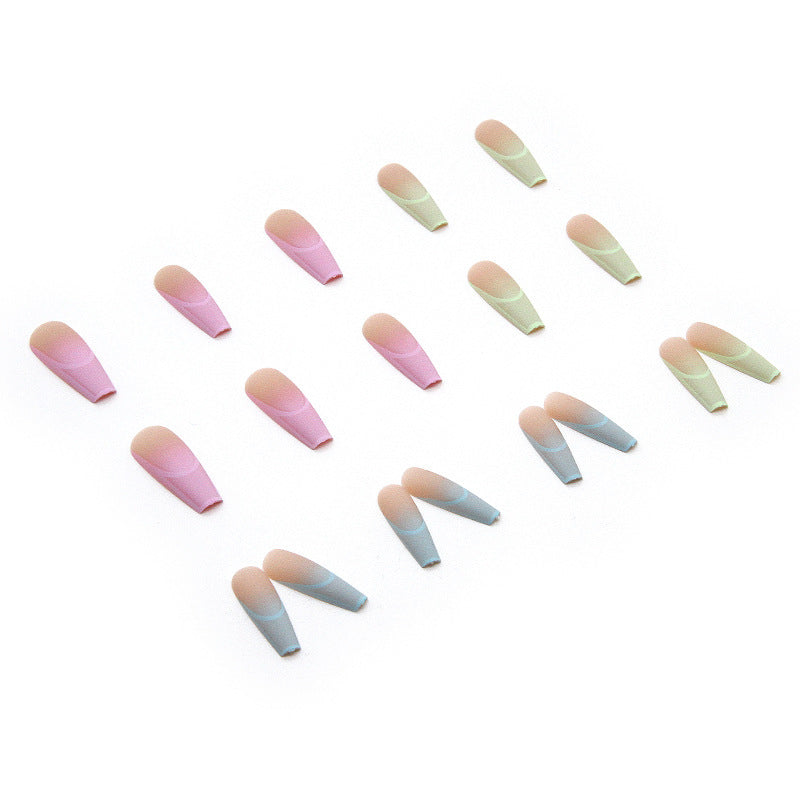 Box Of 24 Summer Rainbows Nail Manicure