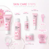 Cherry Blossom 8-piece Facial Skin Care Gift Box